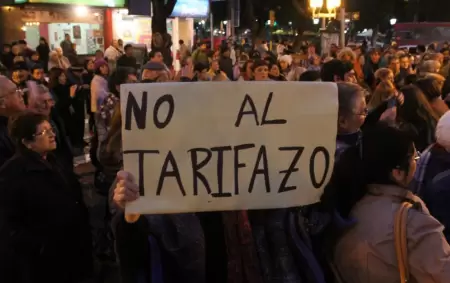 "No al tarifazo"