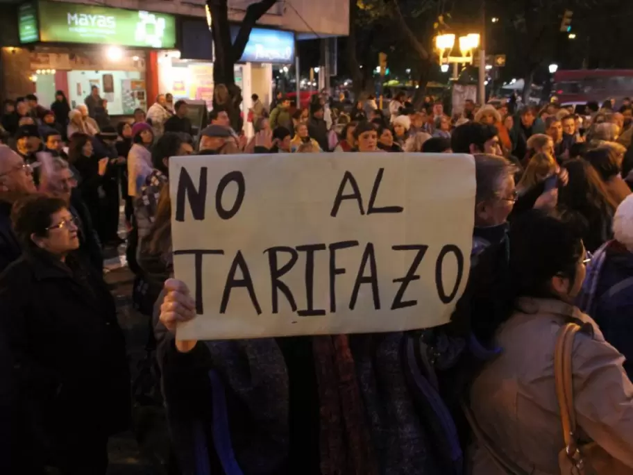 "No al tarifazo"