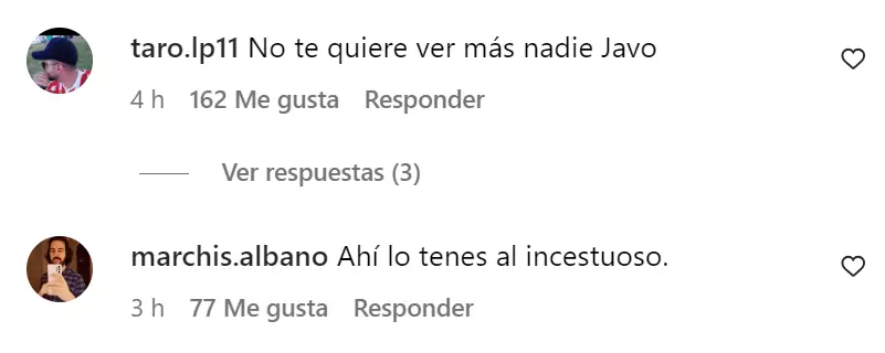 Los comentarios en las redes de Milei, despus del mano a mano con Susana