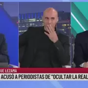 "Me pons en un lugar...": la incmoda reaccin de Trebucq ante la domada en vivo de Feinmann