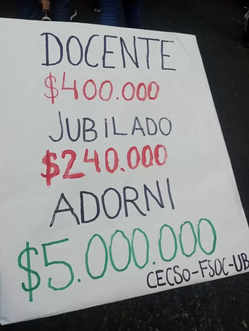 Los mejores carteles de la Marcha Federal Universitaria