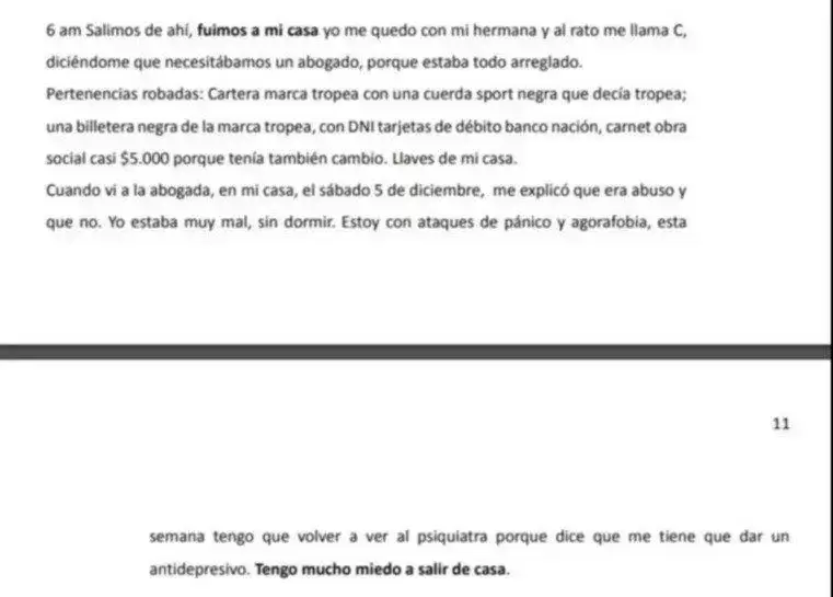 La vctima denunci que fue abusada sexualmente en una fiesta realizada en una casa alquilada por Lucero.