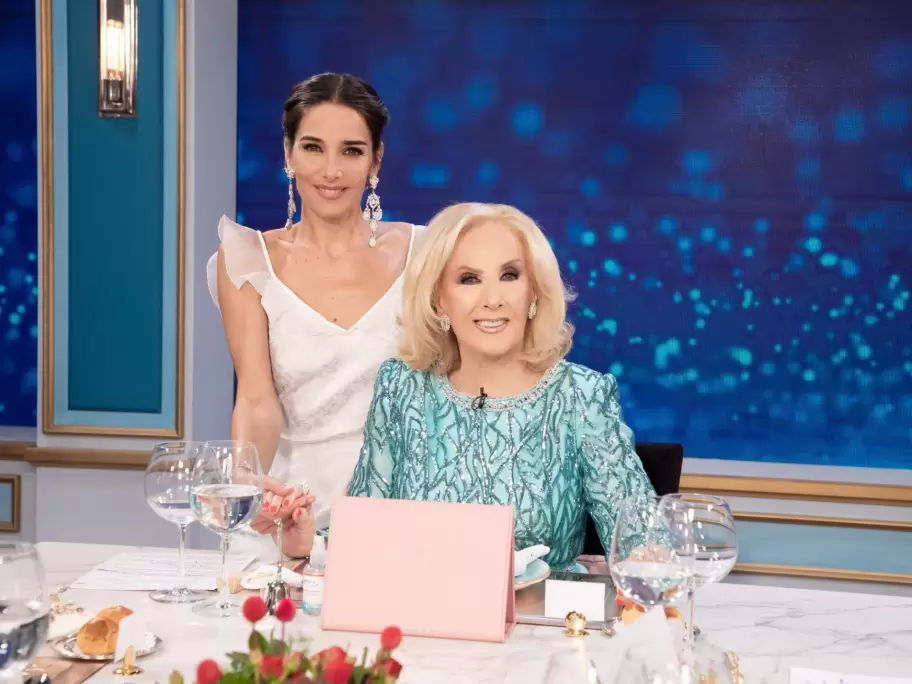 Juana quiere men vegetariano, Mirtha resiste con la carne