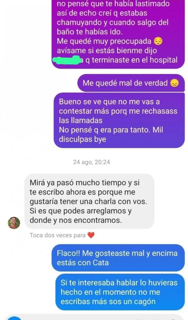 La conversacin que expone a Joel Ojeda