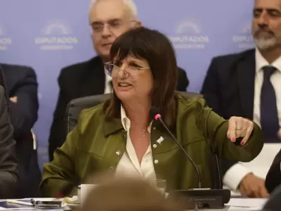 Patricia Bullrich en la comisin de Presupuesto y Hacienda