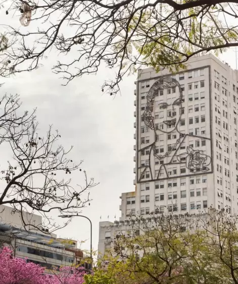 El edificio es un emblema peronista