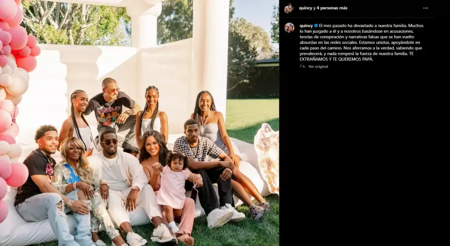 Comunicado de los hijos de P. Diddy