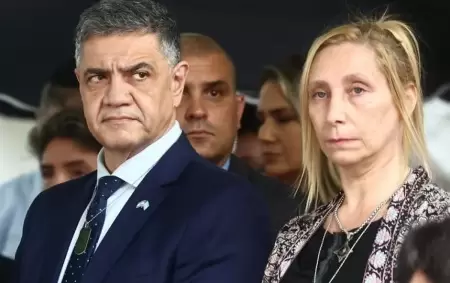 Jorge Macri  y Karina Milei