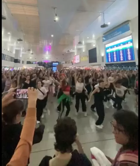 Flashmob en Once