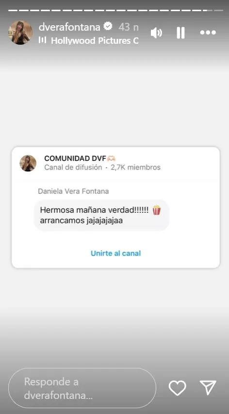 Daniela Vera Fontana disfruta de la pelea de su ex pareja con su comprometida?