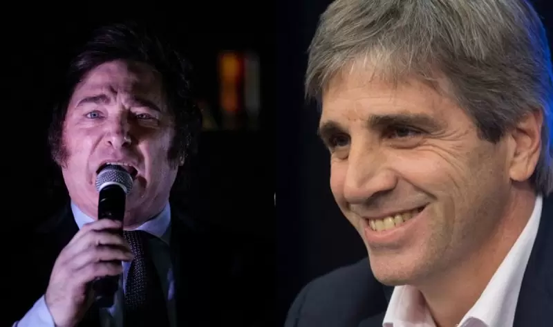 Javier Milei presume la gira internacional por los Estados Unidos de su Ministro de Economa