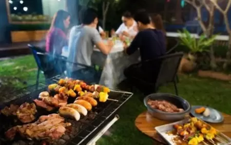 Asado con amigos