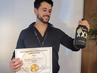 Salvador Barragan, el joven argentino que gan doble oro y oro en dos competencias mundiales de bebidas