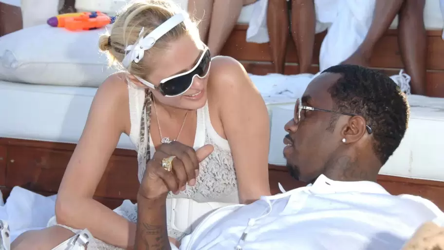 Paris Hilton y Sean "Diddy" Combs