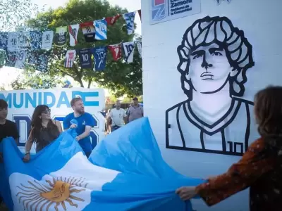 Homenaje a Diego Maradona