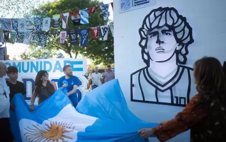 Homenaje a Diego Maradona