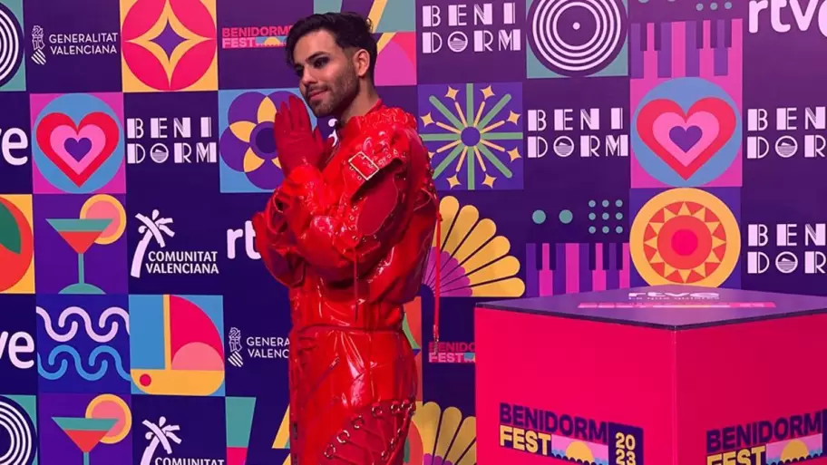 Agoney en la Benidorm Fest 2023