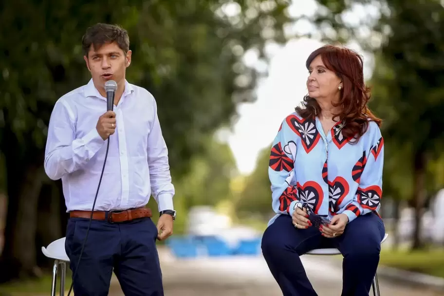 Axel Kicillof y Cristina Kirchner