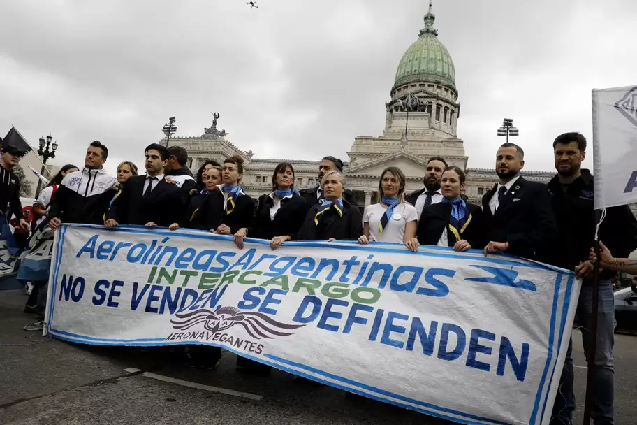 Pilotos al frente del Congreso Nacional