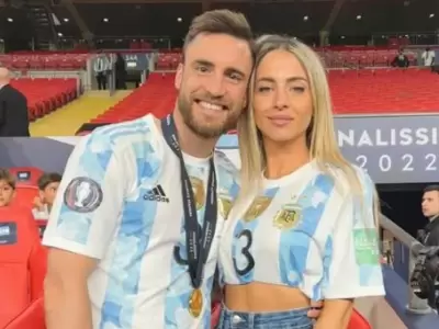 Nico Tagliafico y Caro Calvagni