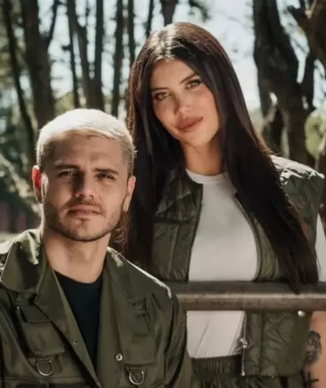 Mauro Icardi y Wanda Icardi