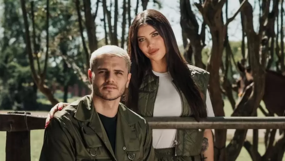 Mauro Icardi y Wanda Icardi