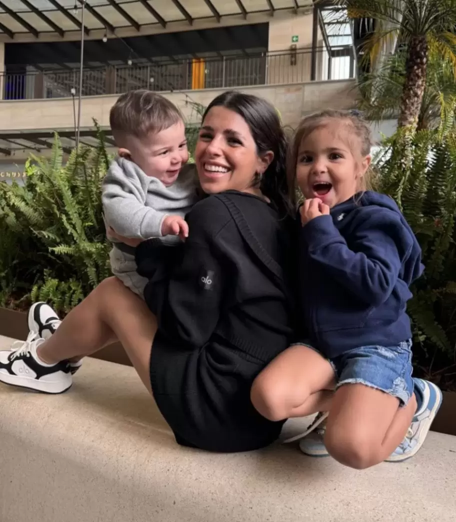 Lejos de Enzo Fernndez, Valentina comienza una vida en Buenos Aires junto a sus dos hijos