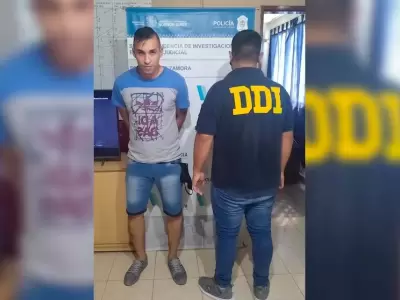 El momento de la detencin del hijo de Antonio Ros por abusar de una nena de 8 aos