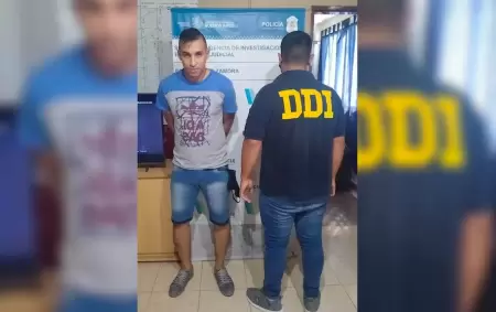 El momento de la detencin del hijo de Antonio Ros por abusar de una nena de 8 aos