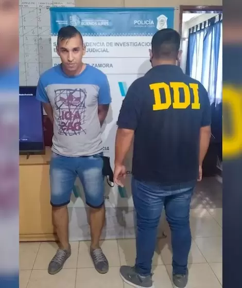 El momento de la detencin del hijo de Antonio Ros por abusar de una nena de 8 aos