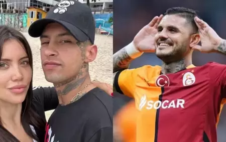 Wanda Nara, L-Gante y Mauro Icardi