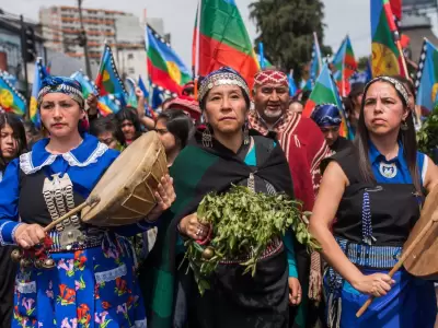 Mujeres mapuche