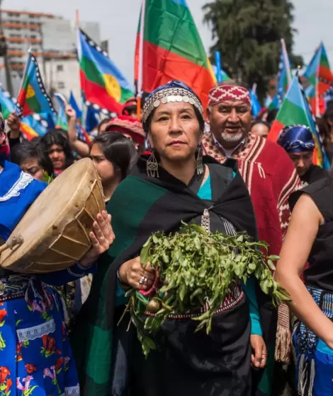 Mujeres mapuche