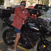 Video | A "Huevo" Mller le robaron su moto, pero se resisti a los golpes: "Es una locura lo que hice"