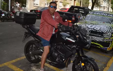 Le robaron la moto al actor Alejandro "Huevo" Mller