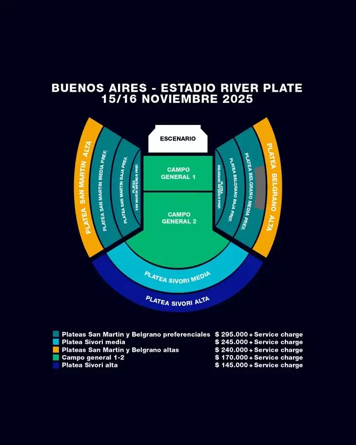 Oasis llega la Argentina con dos fechas que juran ser inolvidables