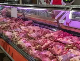 El consumo de carne en cada libre