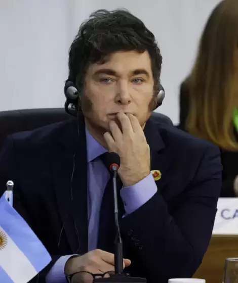 Javier Milei en el G20