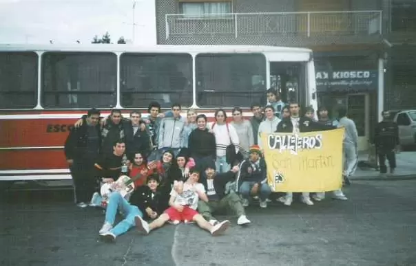 Aquel da, Celeste se junt con amigos y fueron en colectivo al recital de Callejeros