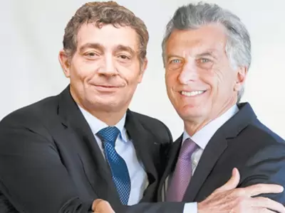 Pepn Rodrguez Simn y Mauricio Macri