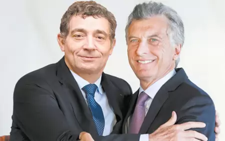 Pepn Rodrguez Simn y Mauricio Macri