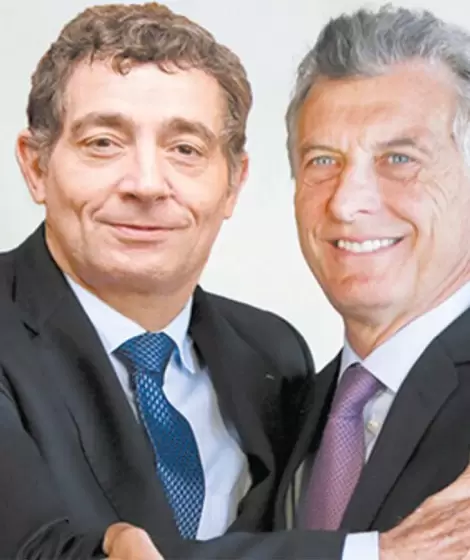 Pepn Rodrguez Simn y Mauricio Macri