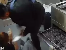 As� fue el ataque en la pizzer�a del Belgrano