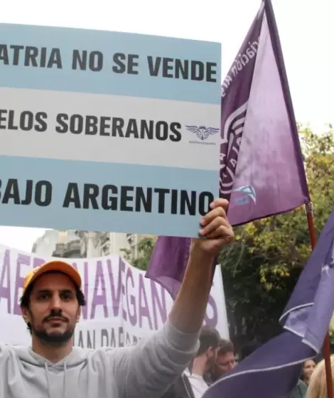 Aerolneas Argentinas en pie de lucha