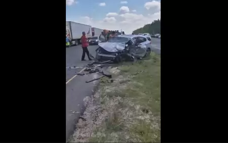 As qued uno de los autos involucrados