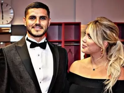 Mauro Icardi y Wanda Nara