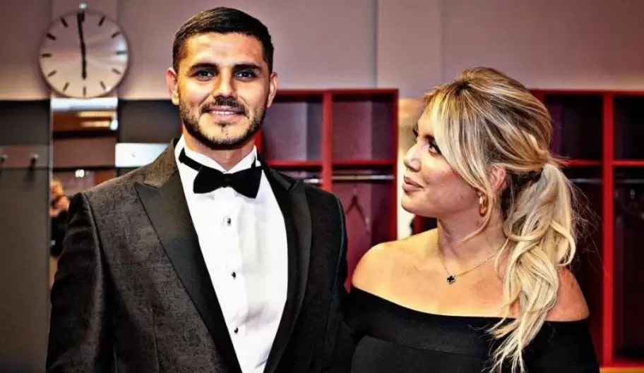 Mauro Icardi y Wanda Nara