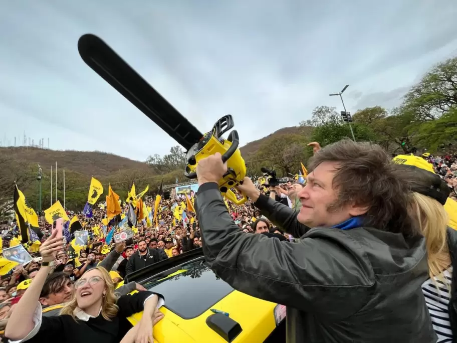 La motosierra de Javier Milei