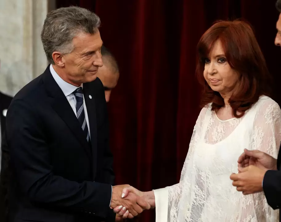 Mauricio Macri y Cristina Fernndez de Kirchner