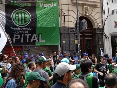 ATE en una manifestacin en defensa del INTA